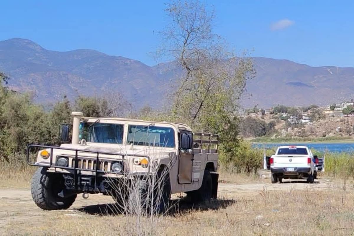 Localizan cuerpo envuelto en cobijas en zona de la presa de Ensenada