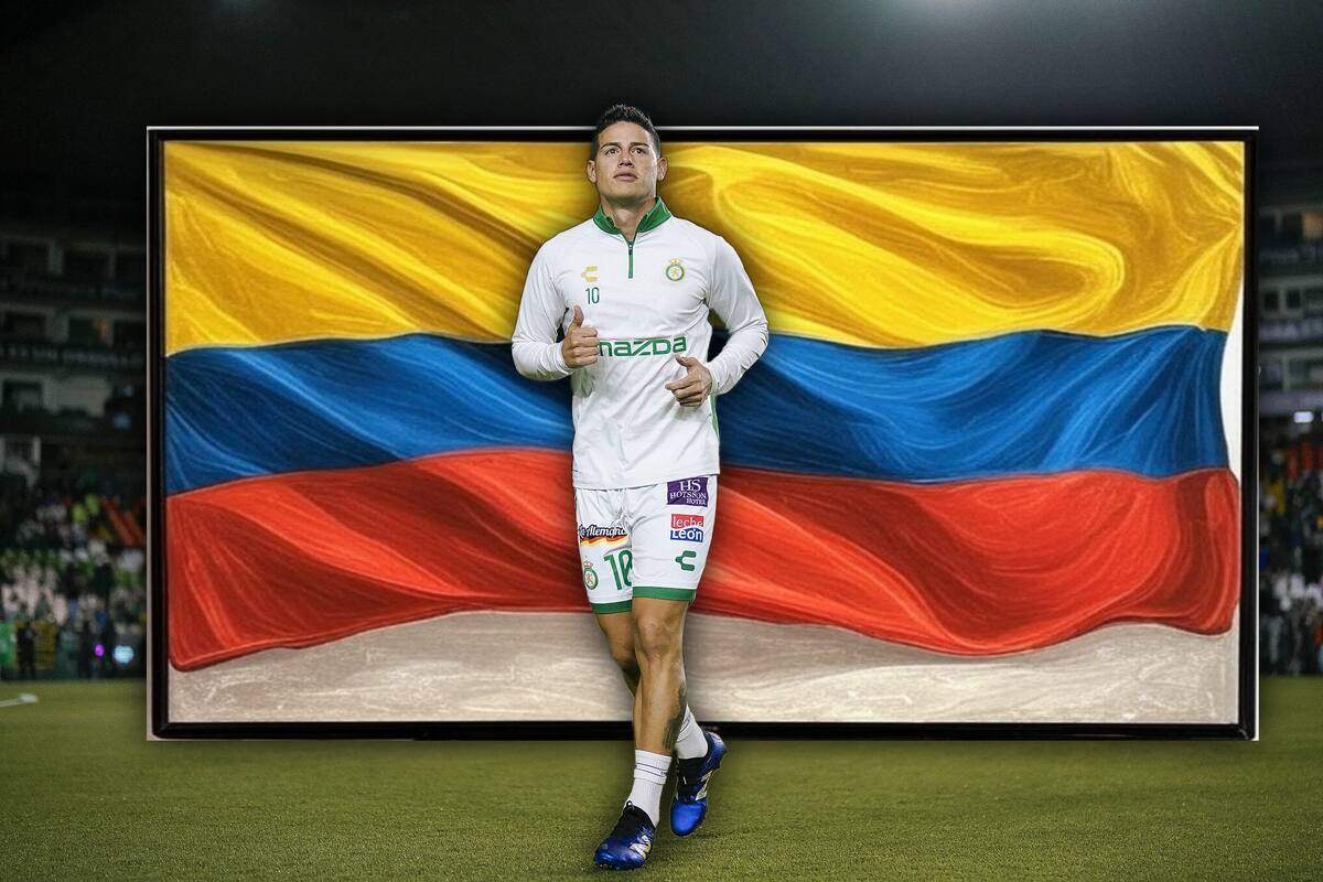 ¿Dónde ver los partidos de James Rodríguez y León en Colombia?