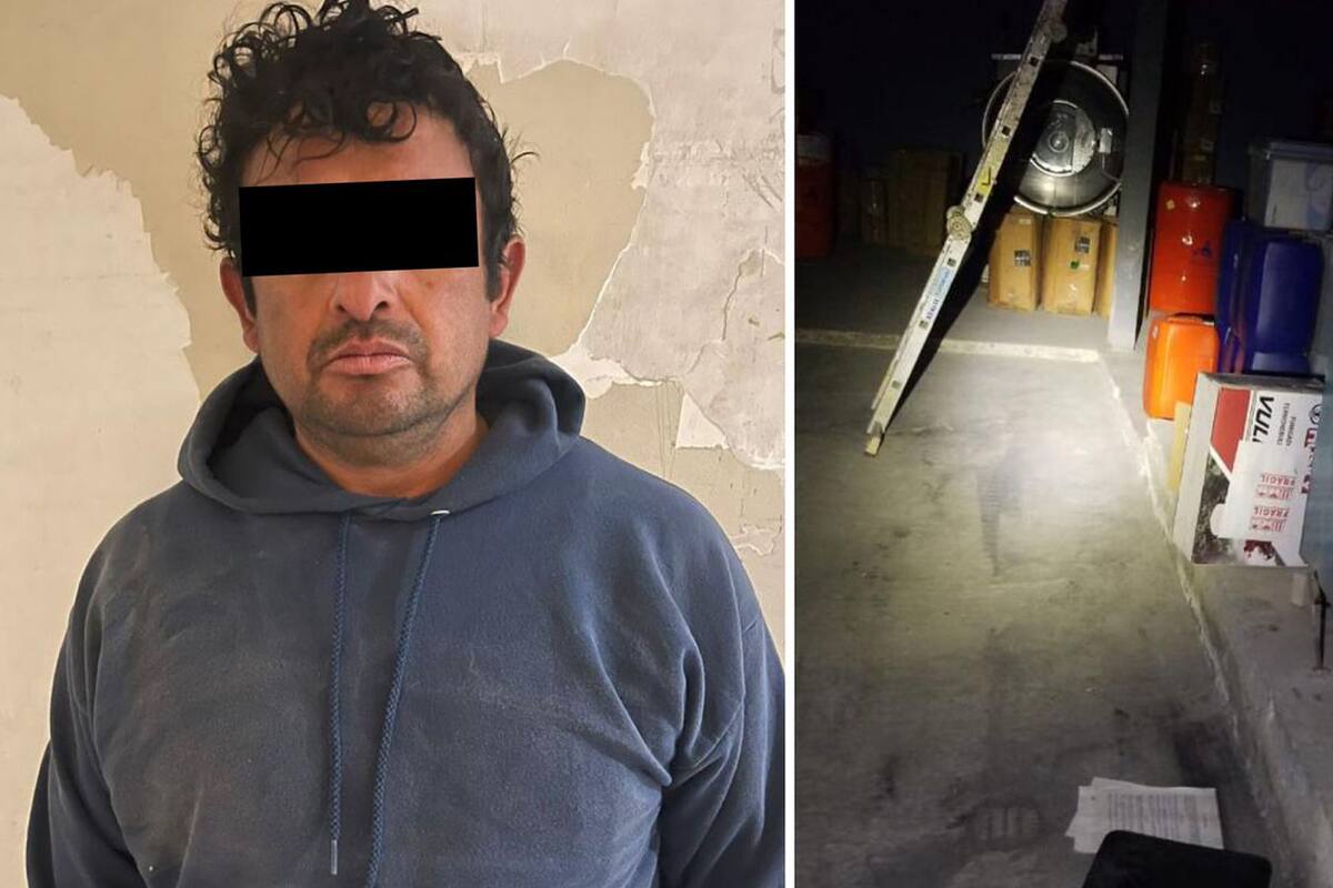 Detienen a hombre por allanamiento y robo en bodega de Tijuana