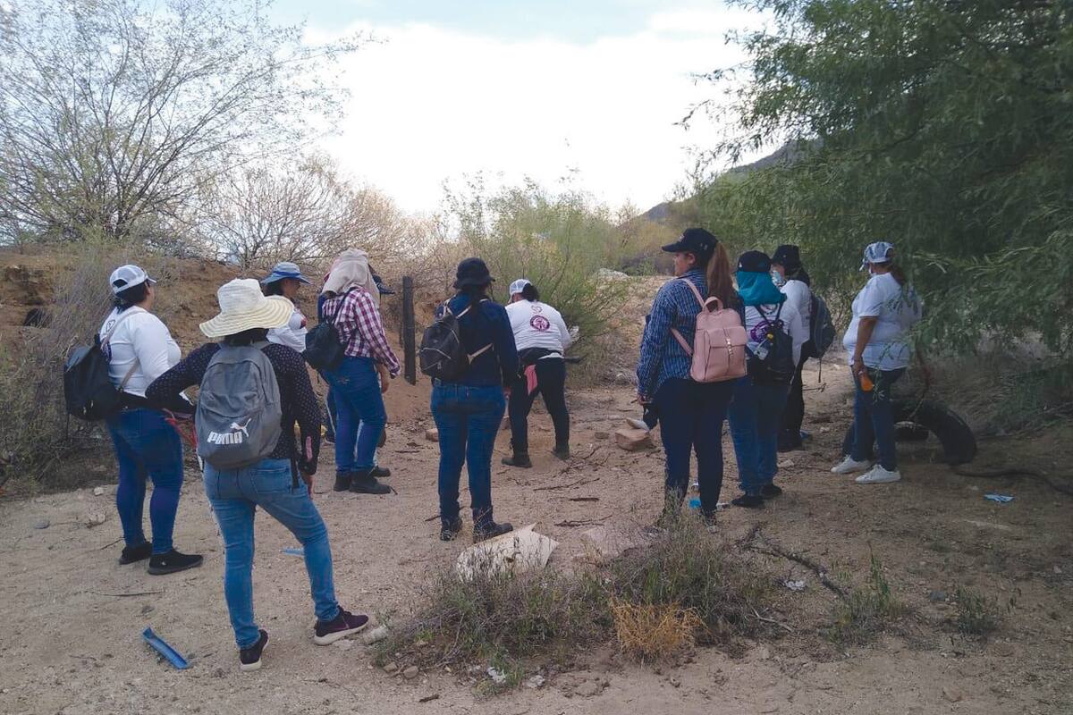 Piden Madres Buscadoras de Sonora apoyo de comunidad para ubicar desaparecidos