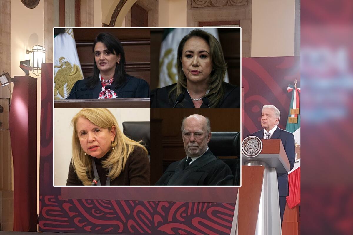 AMLO llama “traidorzuelos” a ministros que él propuso para la Corte, ¿Quiénes son?