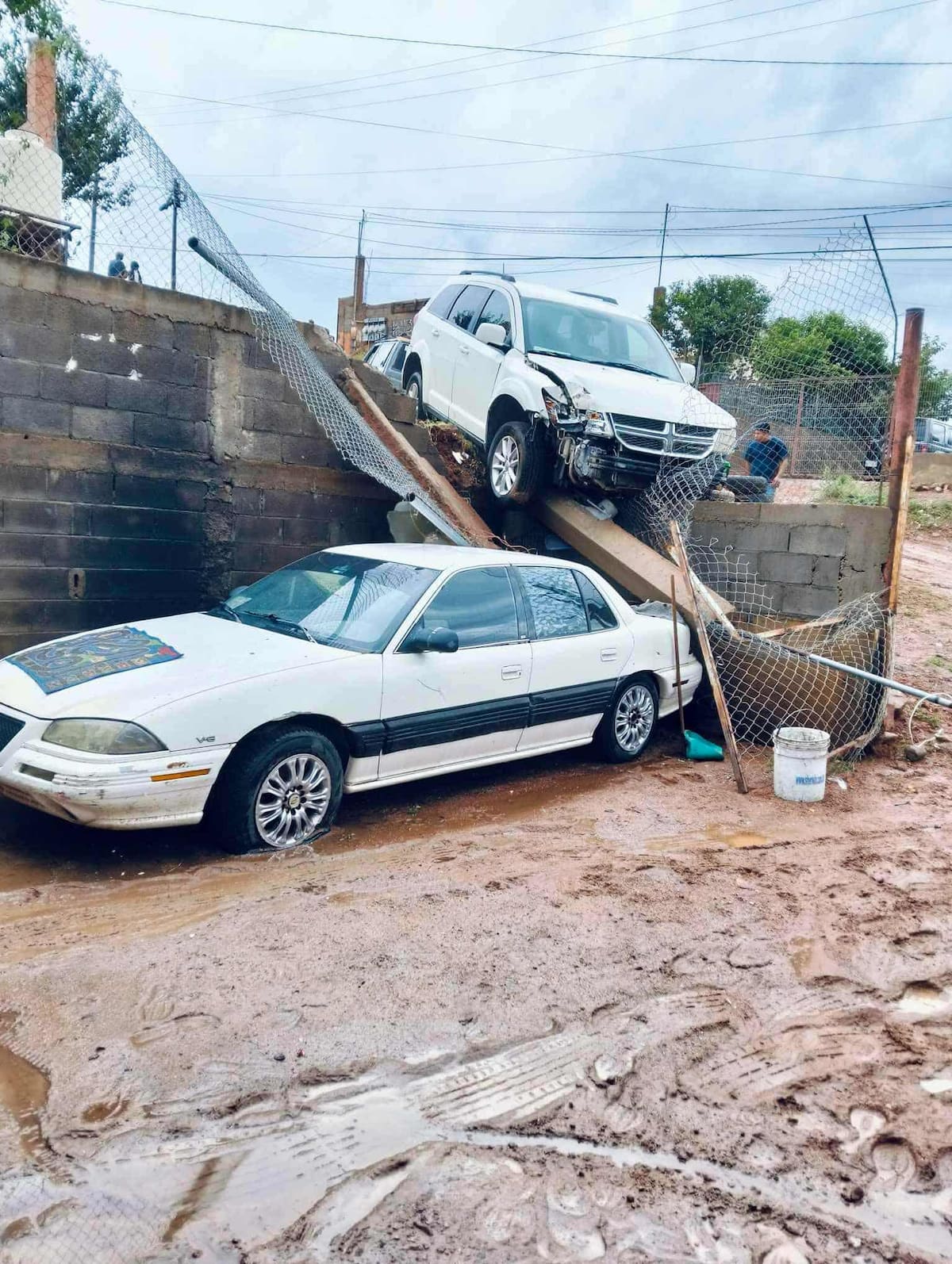 Lluvias en Nogales.