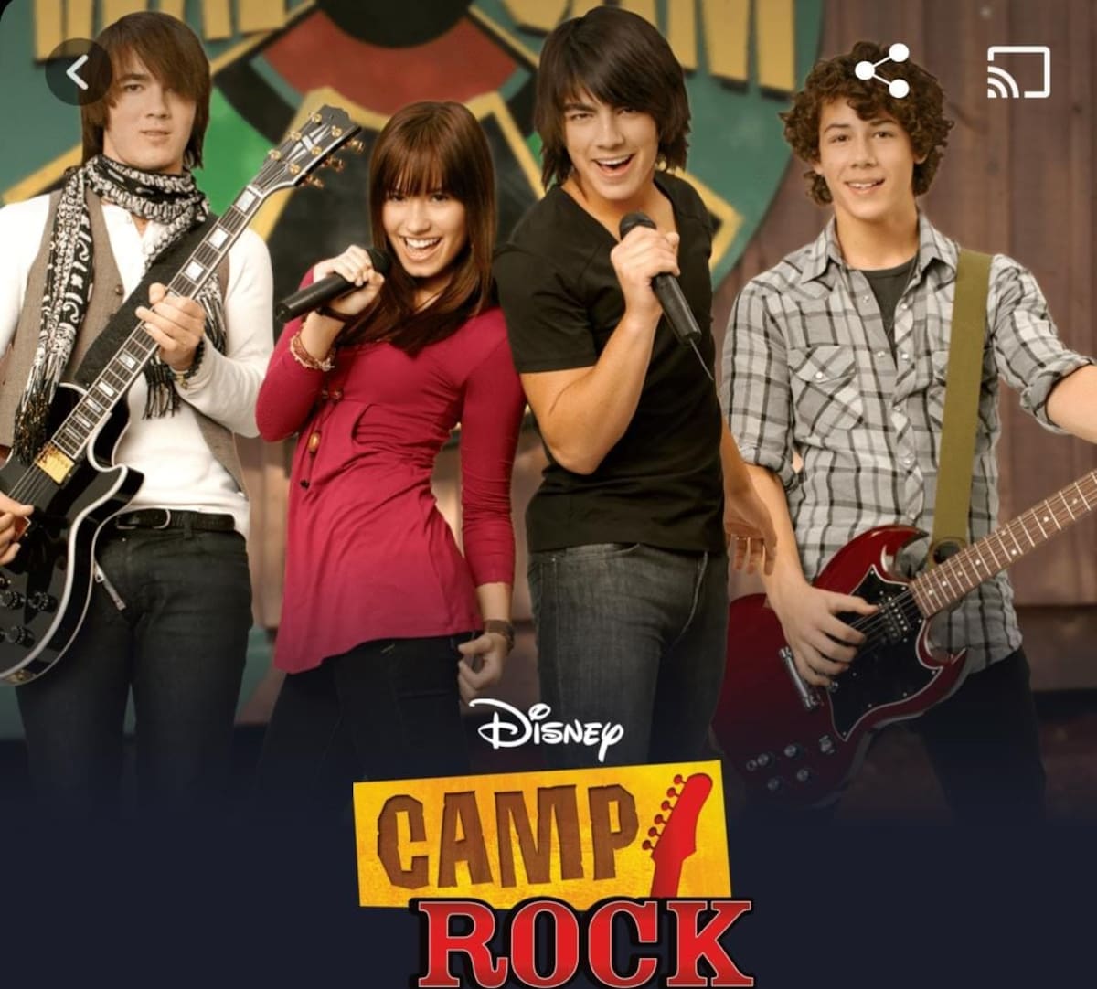 El pasado 20 de junio se cumplieron 16 años del estreno de la película "Camp Rock" (2008) l Foto: Captura de Pantalla