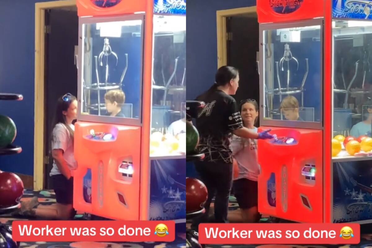 VIRAL | Niño se queda atrapado dentro de una máquina de pelotas: ¡nadie sabe cómo entró!