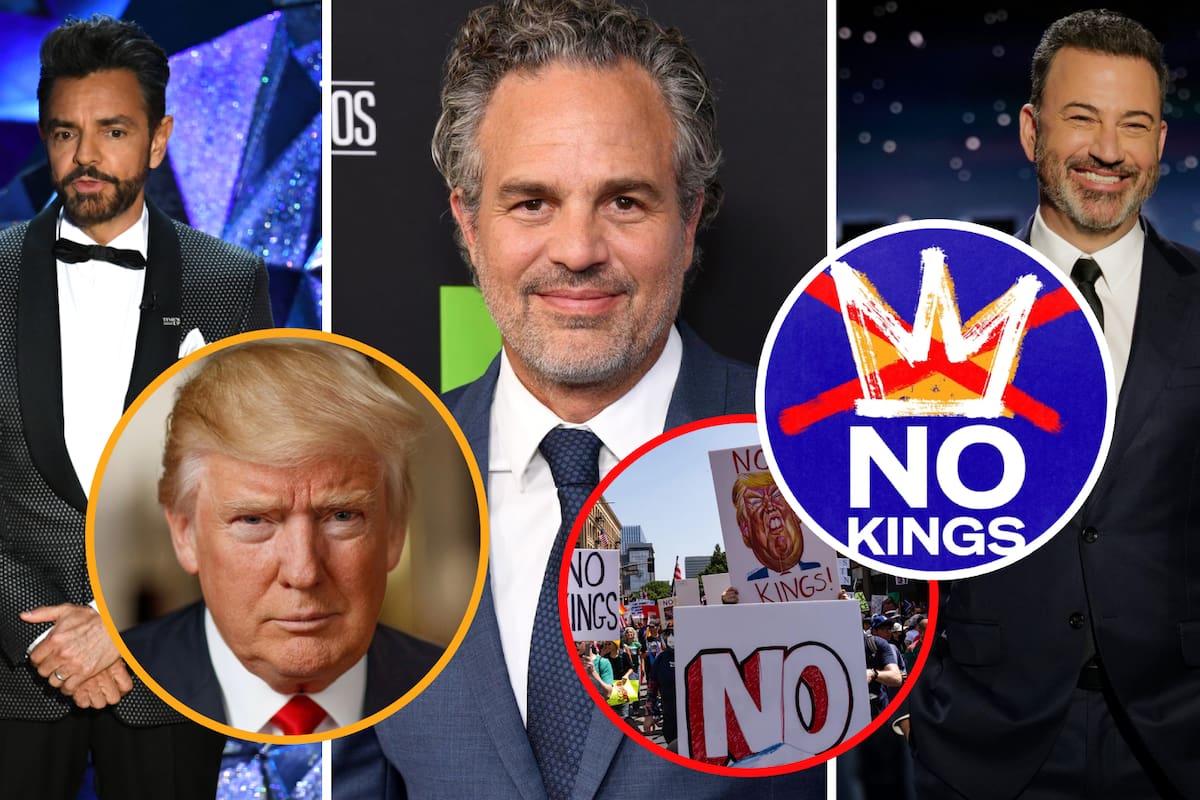 Estrellas de Hollywood que se unieron a la marcha ‘No Kings’ contra las políticas migratorias de Trump