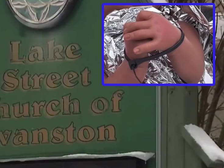 ¡Niño Jesús esposado y María y José con máscara antigas! Iglesia en Illinois genera polémica con un pesebre que replica escenas de políticas migratorias en EEUU