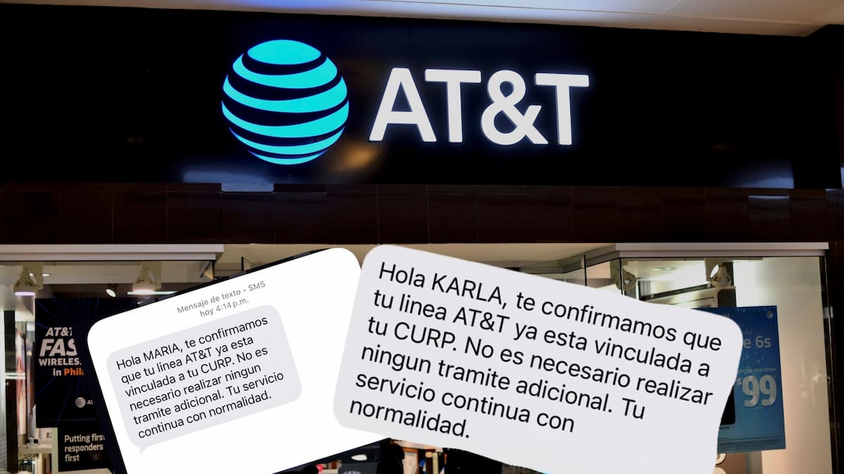 AT&T México comenzó a registrar automáticamente las líneas de prepago con la CURP de los usuarios para cumplir con el padrón obligatorio y esto es lo que debes revisar en tu aplicación para proteger tu privacidad y datos personales