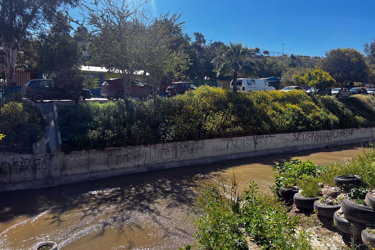 En riesgo salud de alumnos por contaminación del canal en El Florido