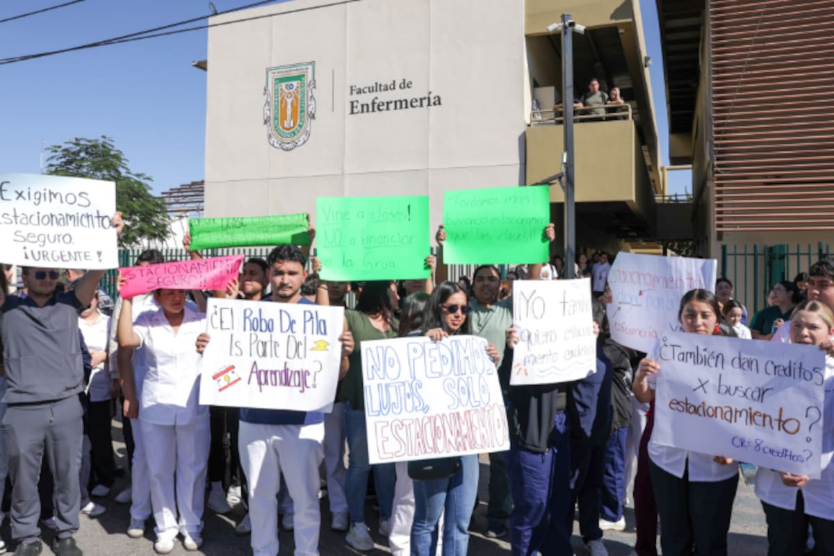 Habilitarán estacionamiento para estudiantes de Enfermería de la UABC en un mes