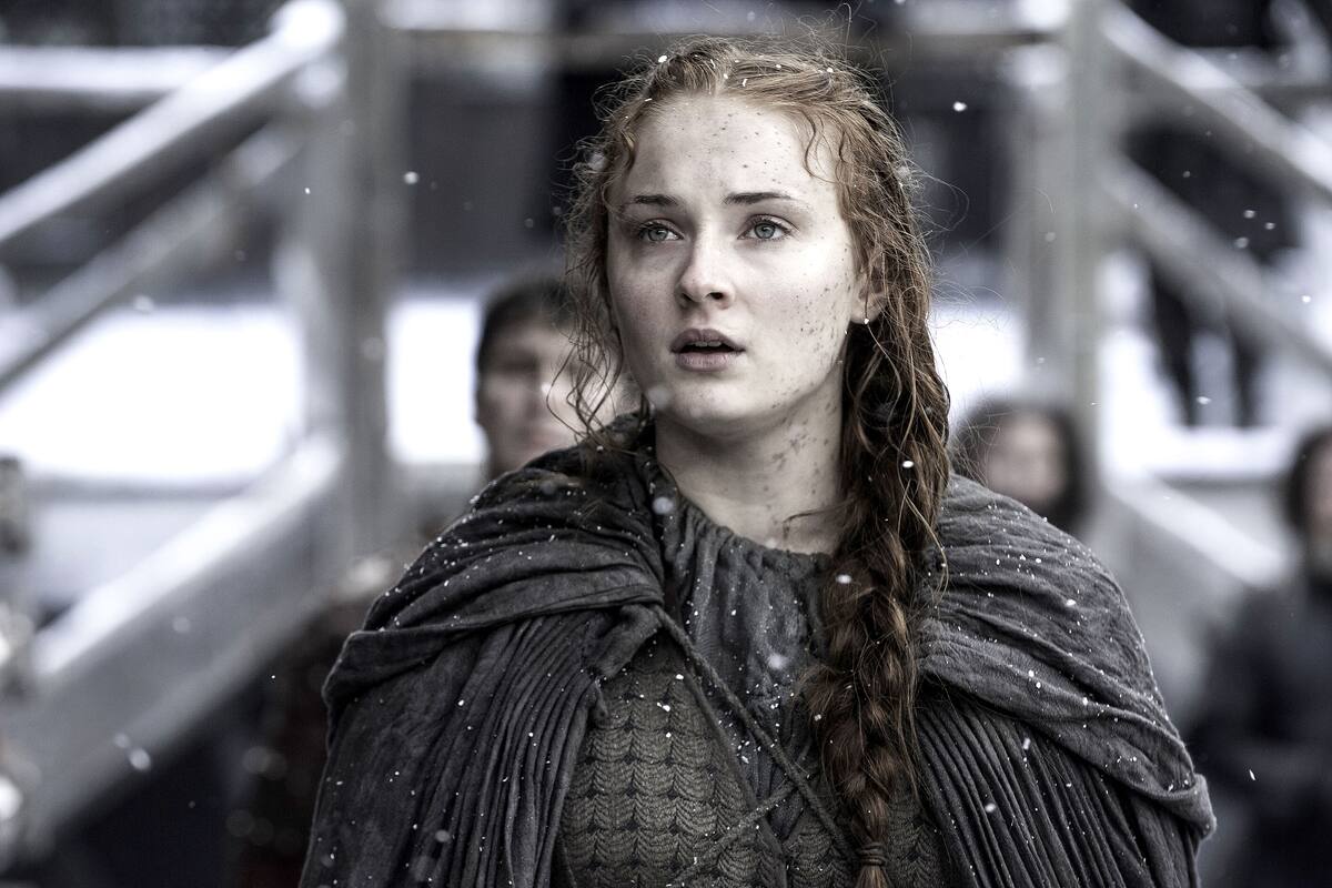 Sophie Turner como Sansa Stark en 'Game of Thrones'
