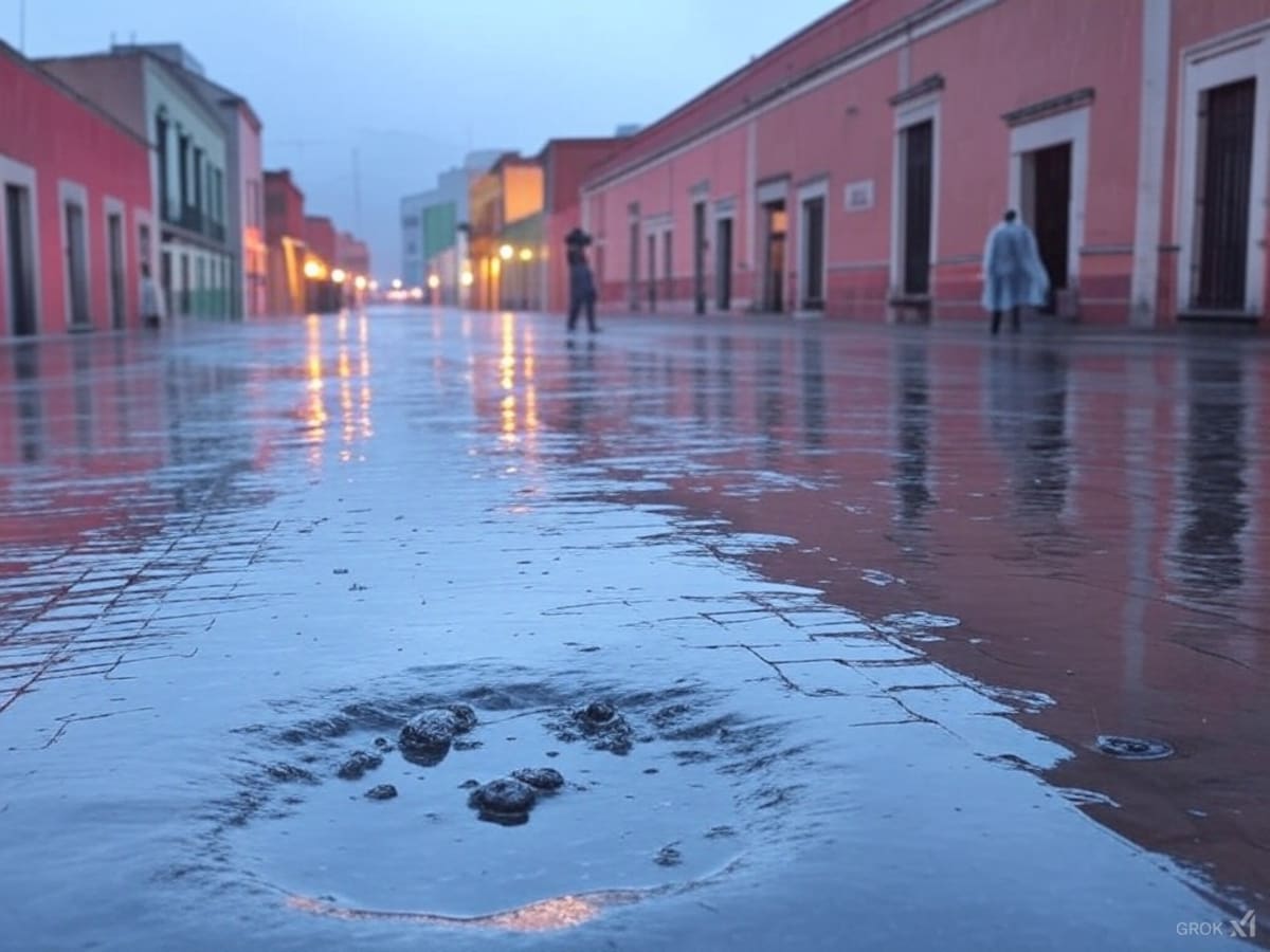 Lluvias y frío en Sonora. Foto: Especial