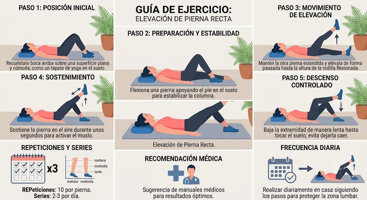 La rutina central y más accesible de este método se puede realizar diariamente en casa siguiendo una serie de pasos diseñados para proteger la zona lumbar | Gemini