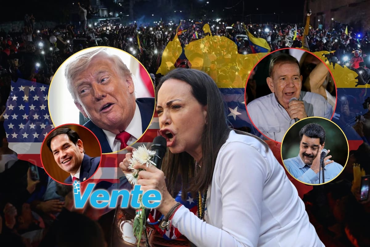 Luego de que María Corina Machado pidió la intervención de EEUU en Venezuela para quitar a Nicolás Maduro del poder, pero Donald Trump no apoyó a la oposición en la transición y decidió que ellos tendrían el control del país, el partido Vente Venezuela convocó a una manifestación por la soberanía del pueblo