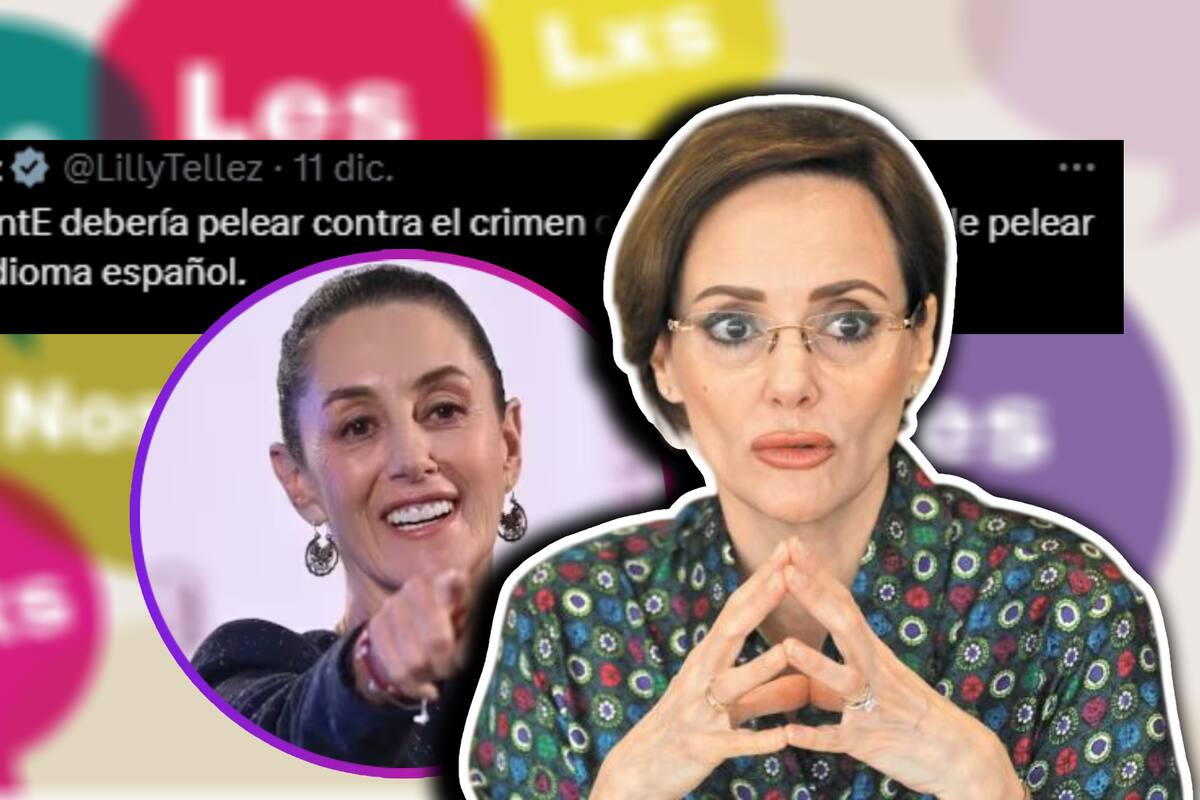 Reviven la vez que Lilly Téllez usó la palabra presidenta con “A” tras críticas a Sheinbaum