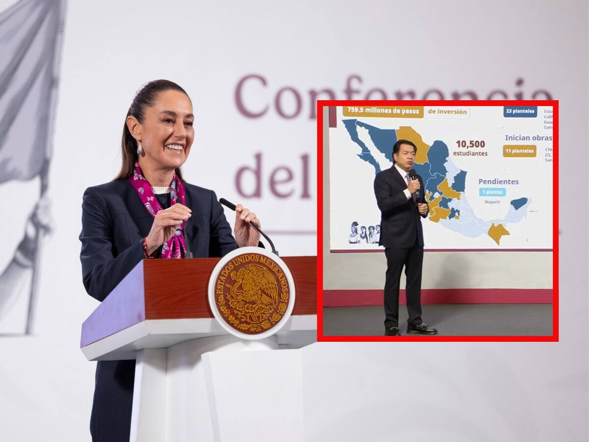 Claudia Sheinbaum firma decretos en materia educativa. | Crédito: Presidencia/Captura de pantalla