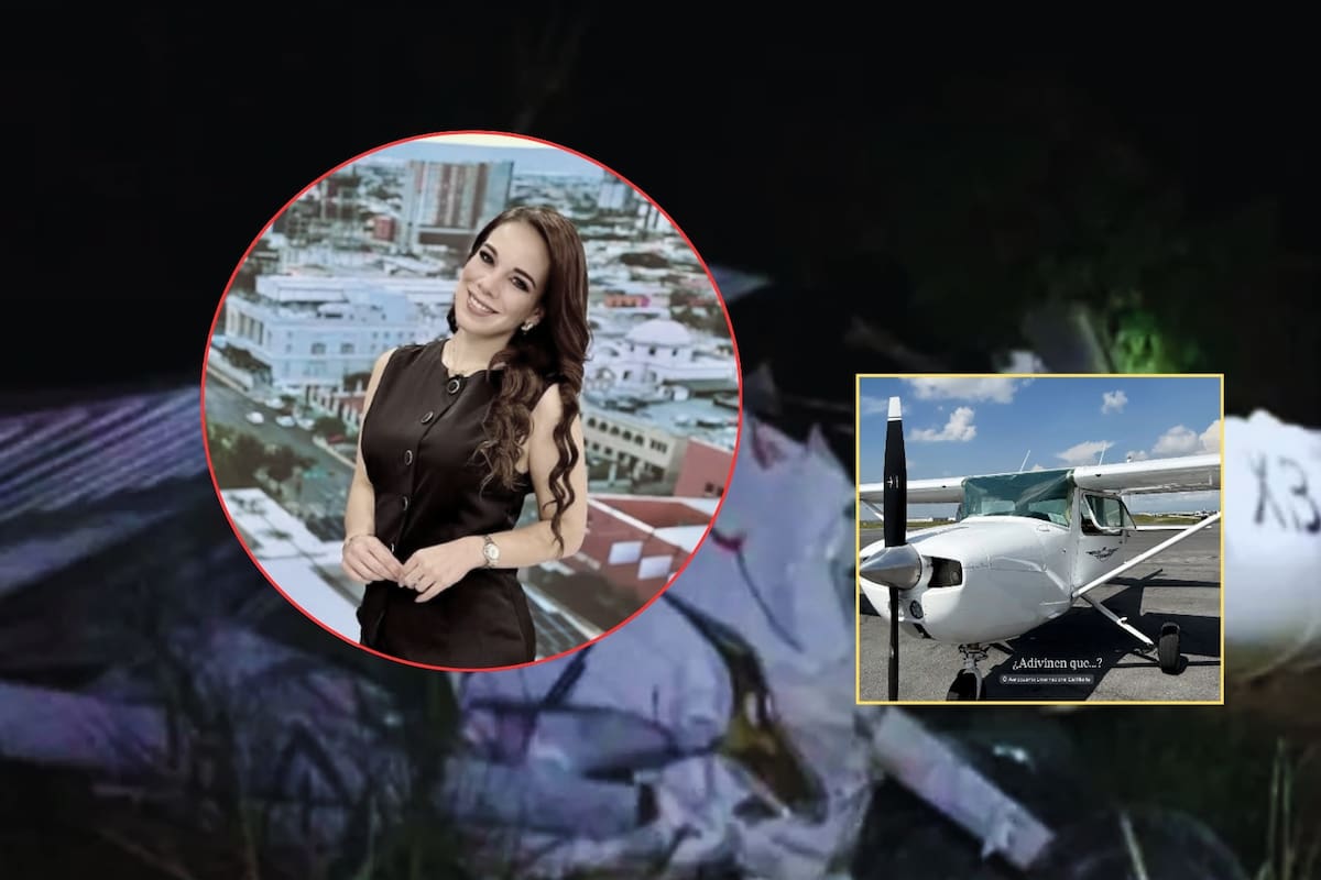 ¿Quién era Débora Estrella? Murió famosa conductora de televisión en terrible accidente aéreo en Nuevo León; poco antes de estrellarse, publicó una foto de la avioneta con este mensaje