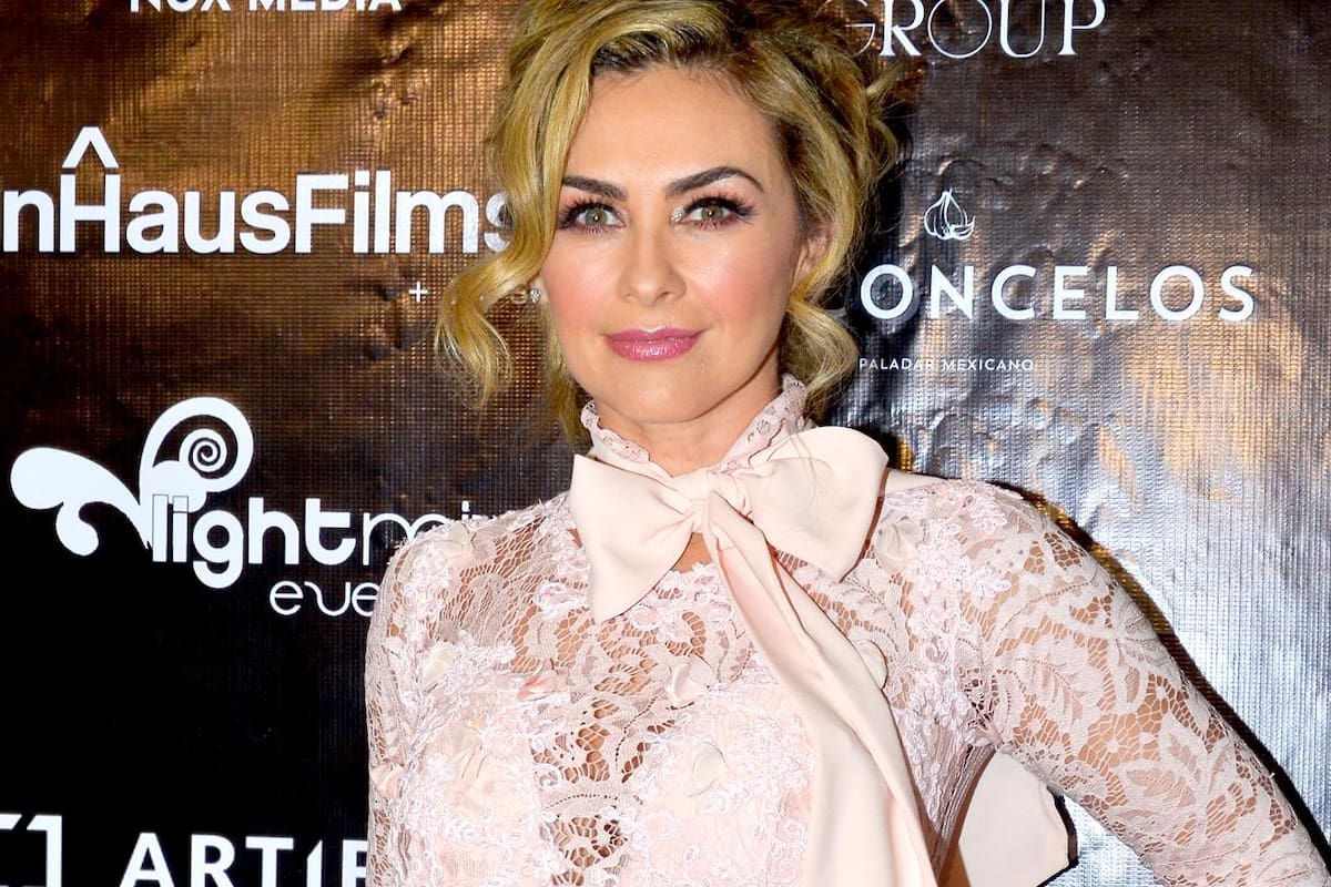 Aracely Arámbula confirma que sigue sin llegar a acuerdo con Luis Miguel por la pensión de sus hijos