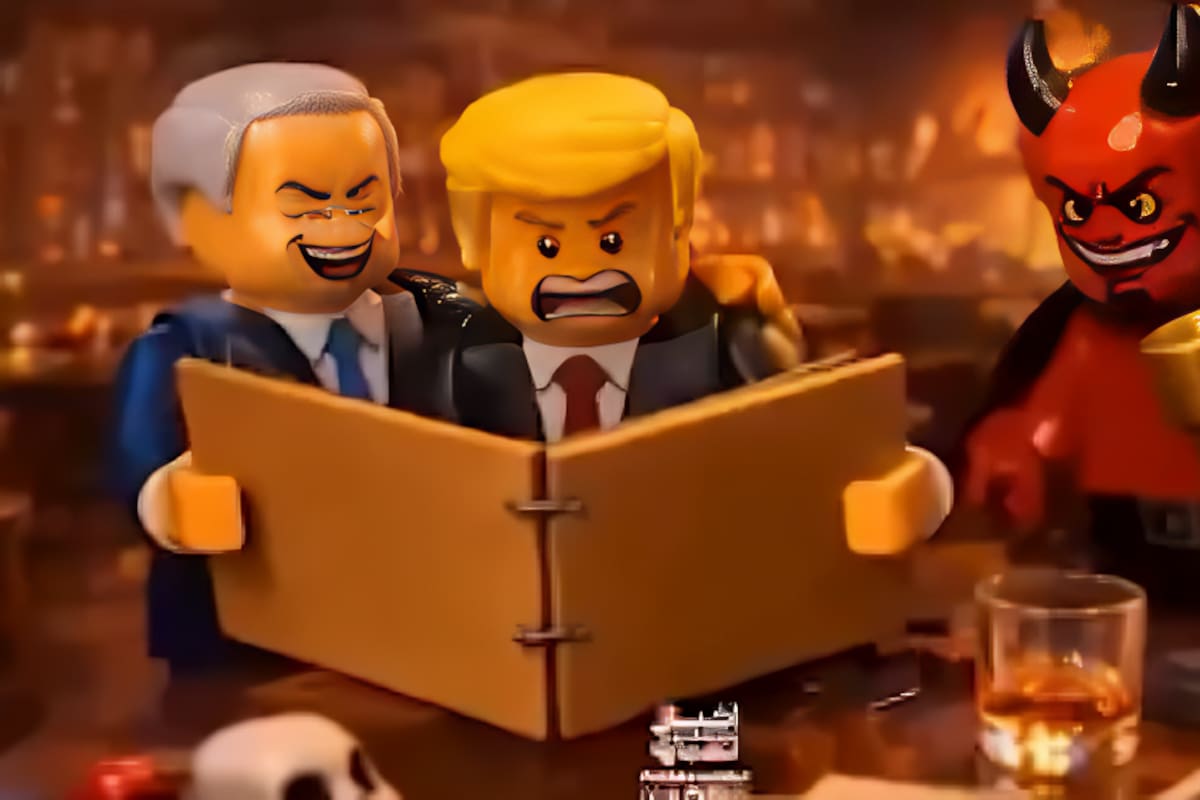 Irán difunde video animado estilo Lego con críticas contra Estados Unidos e Israel