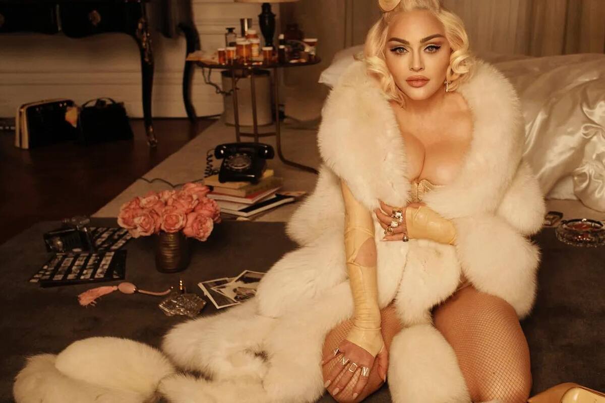 Madonna recrea muerte de Marilyn Monroe y las críticas no se hacen esperar