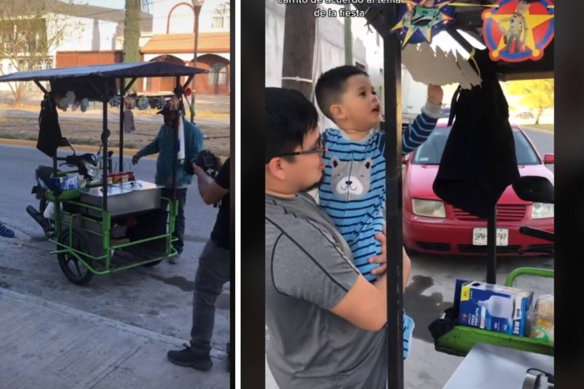 VIRAL: Niño fue feliz en su cumpleaños porque invitaron al señor de los elotes