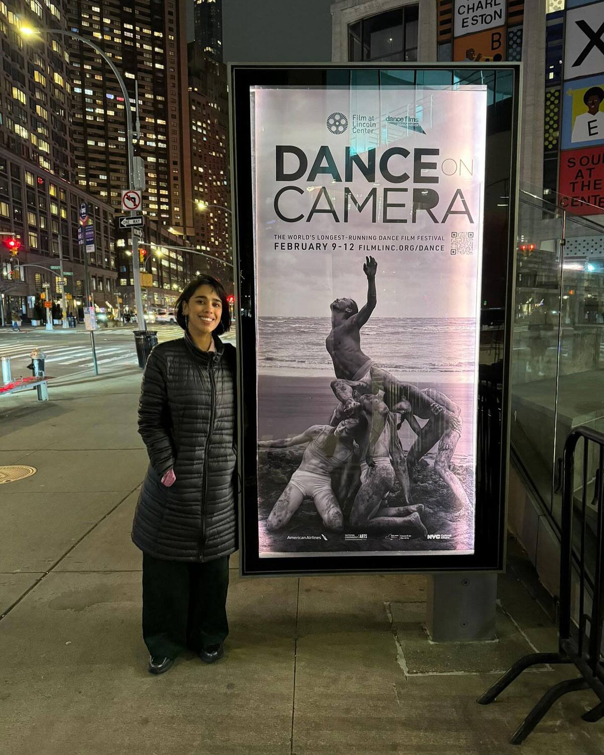 Marianna Escobedo posa desde Nueva York.