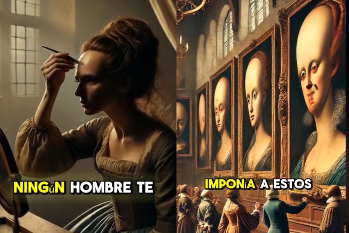 Frente grande: el estándar de belleza en la Edad Media