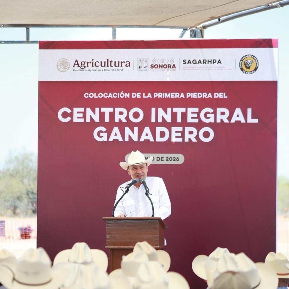 Alfonso Durazo señaló que el proyecto busca transformar a Sonora en procesador de carne con valor agregado.