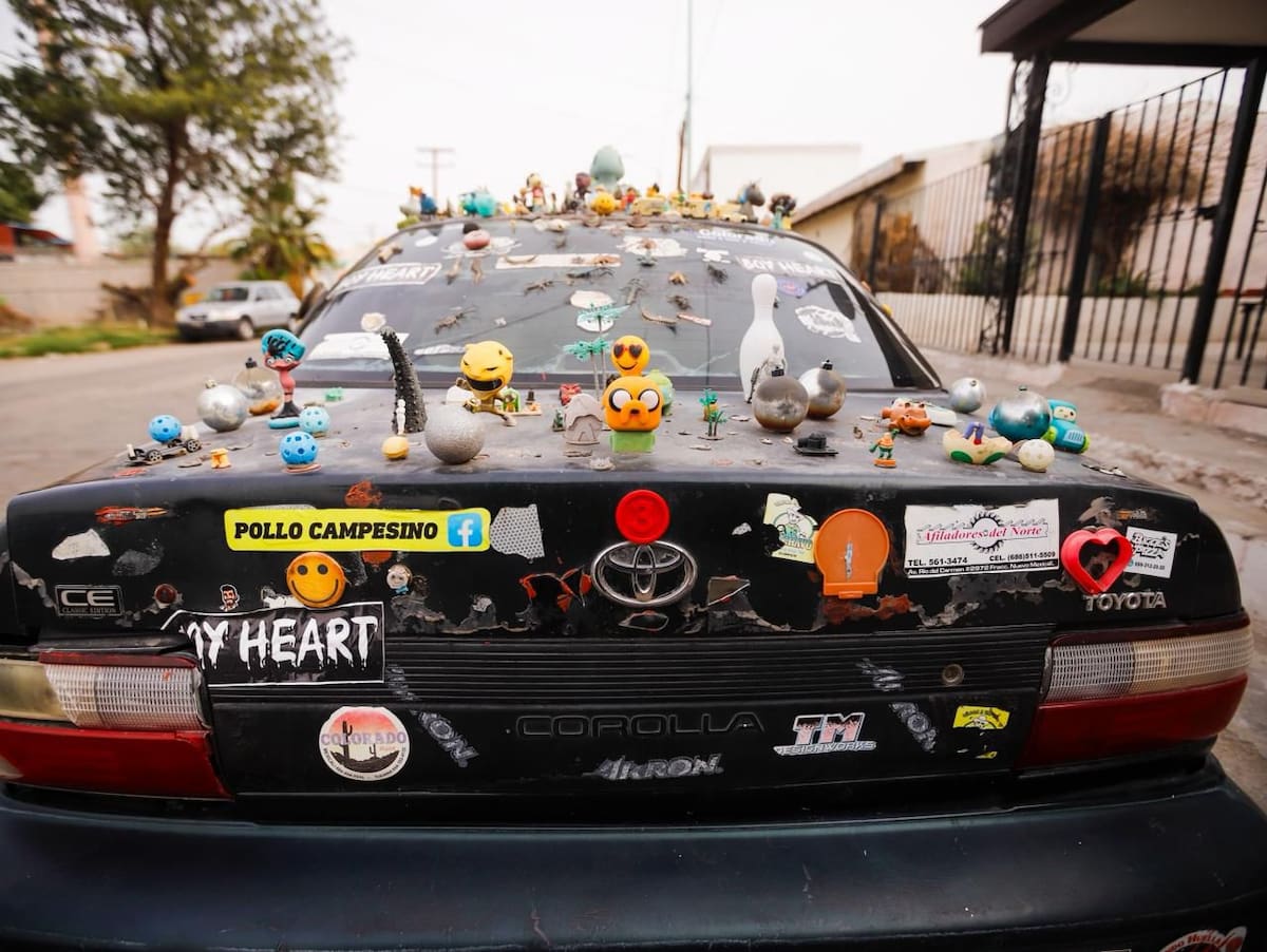 Convertido en un adorno urbano imposible de pasar desapercibido l Foto: Juan Jesús Morales