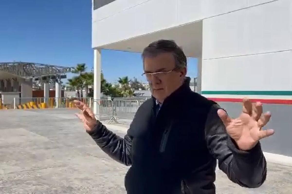 México y EU realizarán inversión millonaria para el nuevo puerto Frontetizo de Otay II: Ebrard