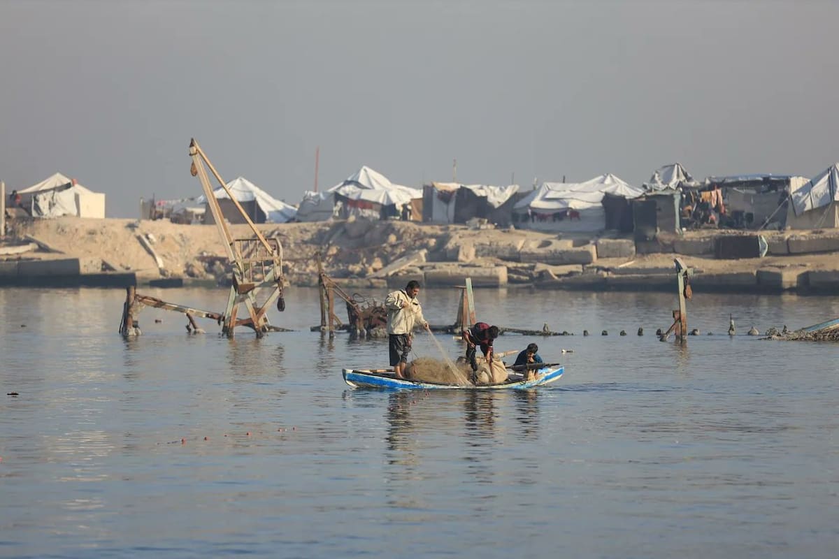 “Cada vez que levantaba la cabeza o decía una palabra, me golpeaban”: el testimonio de un pescador de Gaza que evidencia la destrucción sistemática del sector pesquero bajo el bloqueo naval israelí