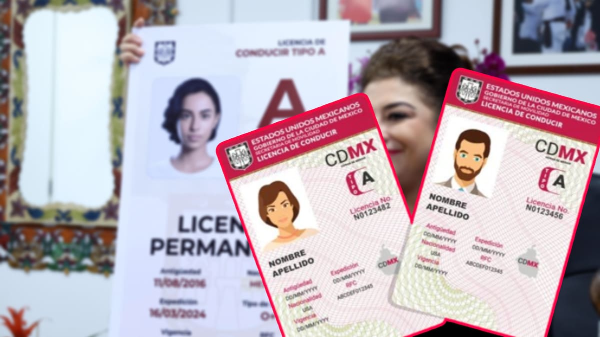 CDMX ofrecerá licencia de conducir permanente desde noviembre 2024; requisitos incluyen no tener sanciones viales. FOTO: Especial