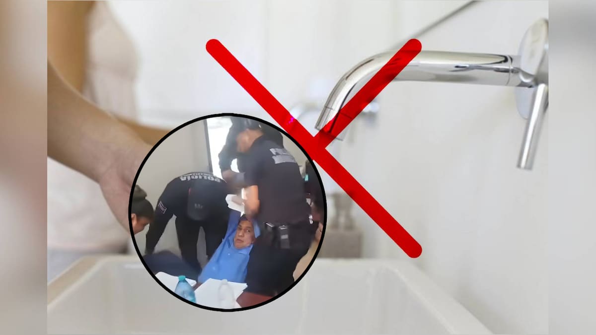 Desalojan por la fuerza al gerente del Sistema de Aguas tras atrincherarse por 48 horas en su oficina luego de que descubrieran irregularidades en su gestión