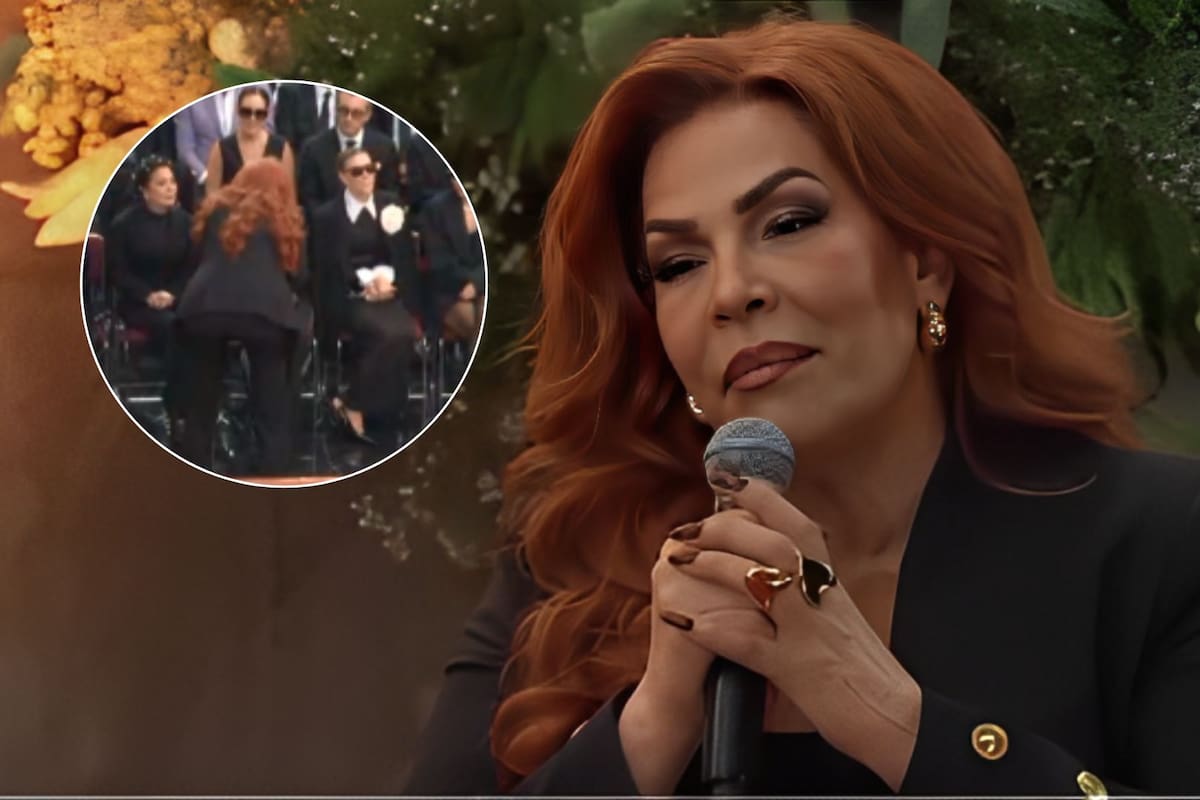 María del Sol es objeto de memes por su interpretación en funeral de Silvia Pinal