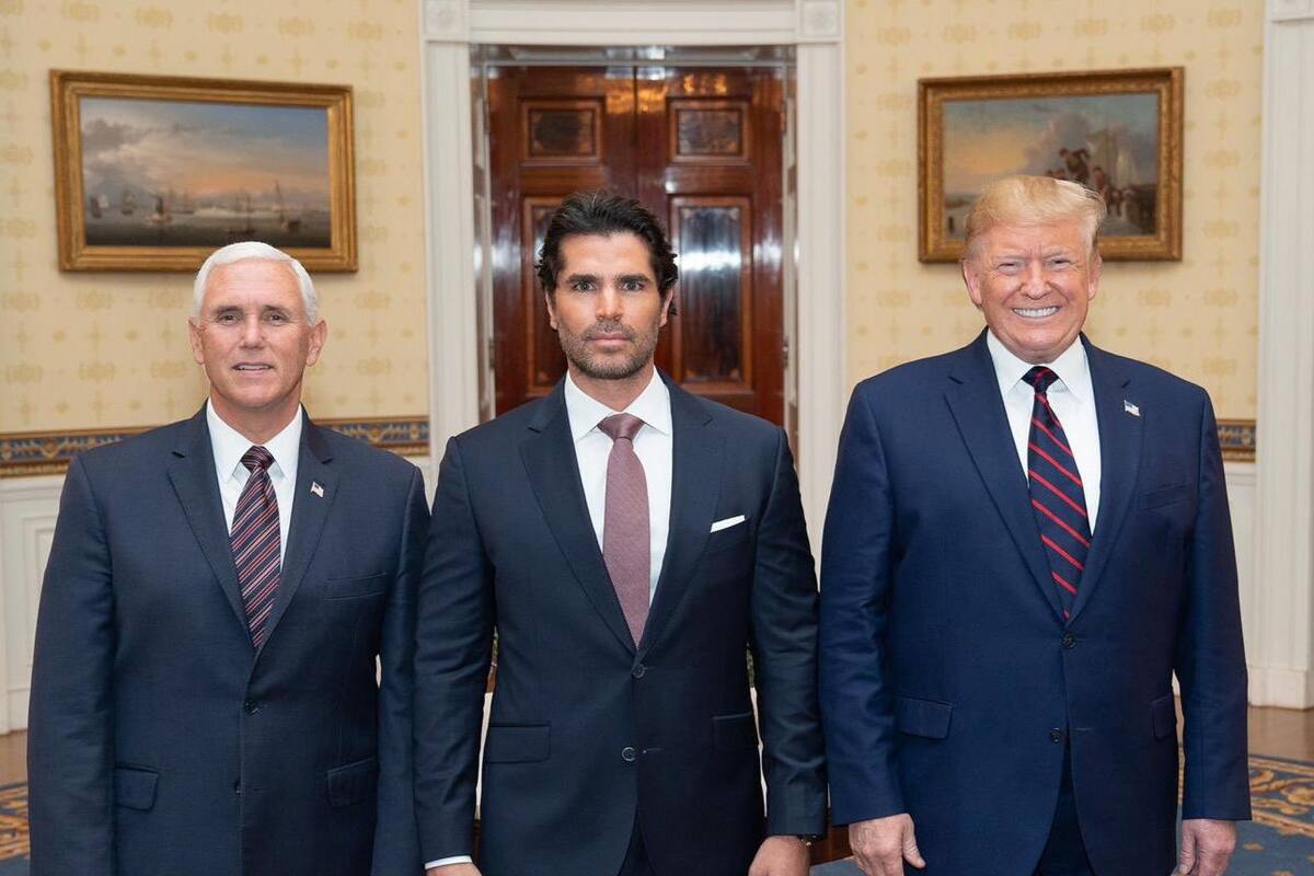 Eduardo Verástegui, ex integrante de Kairo, reitera apoyo a Donald Trump por ser provida