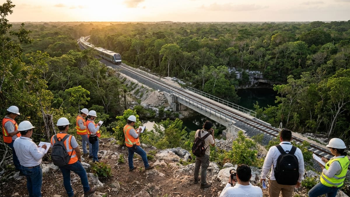Activistas advierten sobre daños ambientales del Tren Maya en 2026: selvas, cenotes y biodiversidad en riesgo, exigen mayor supervisión y transparencia