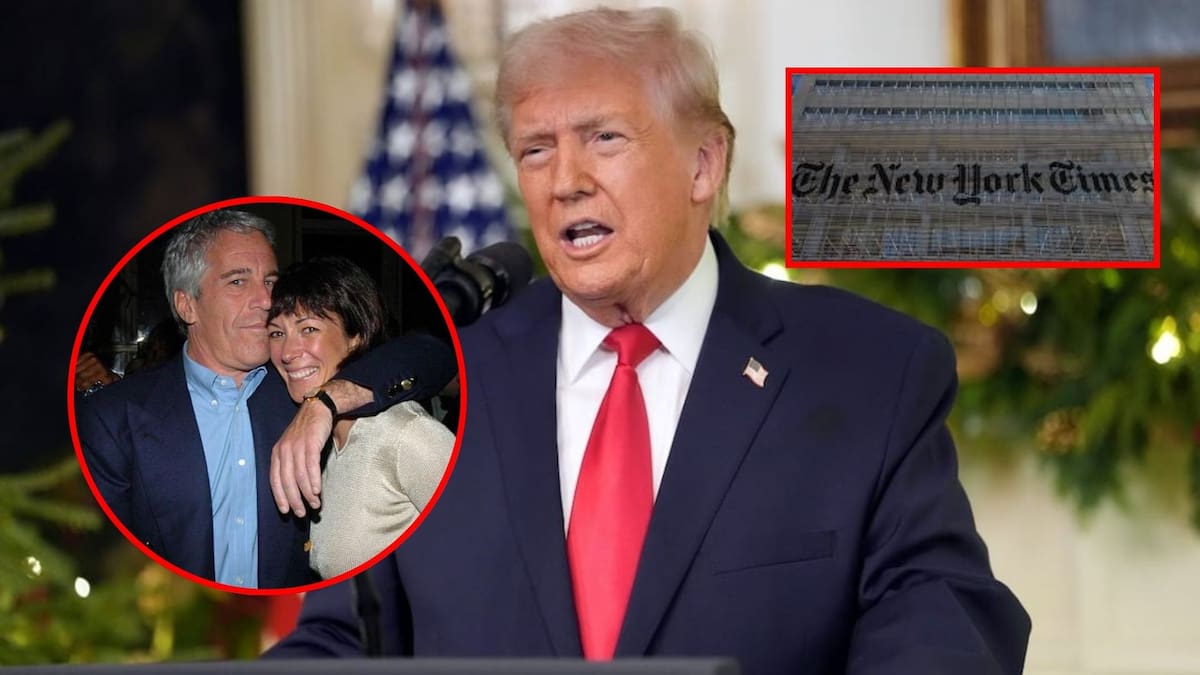 Donald Trumpo y Jefrey Epstein