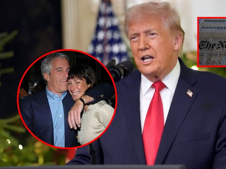 Tras reportaje sobre su presunto vínculo con Jeffrey Epstein, Donald Trump acusa al New York Times de ser una “amenaza a la seguridad nacional”