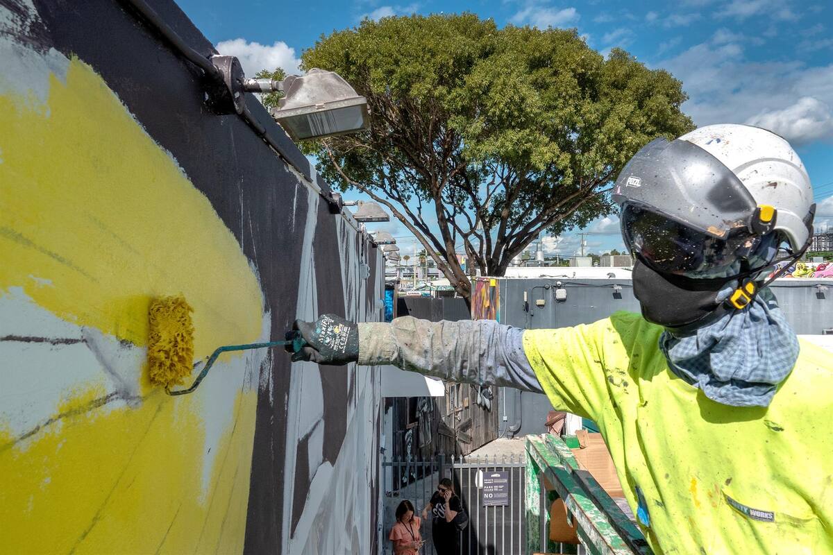 El museo a cielo abierto de arte urbano de Miami sigue creciendo