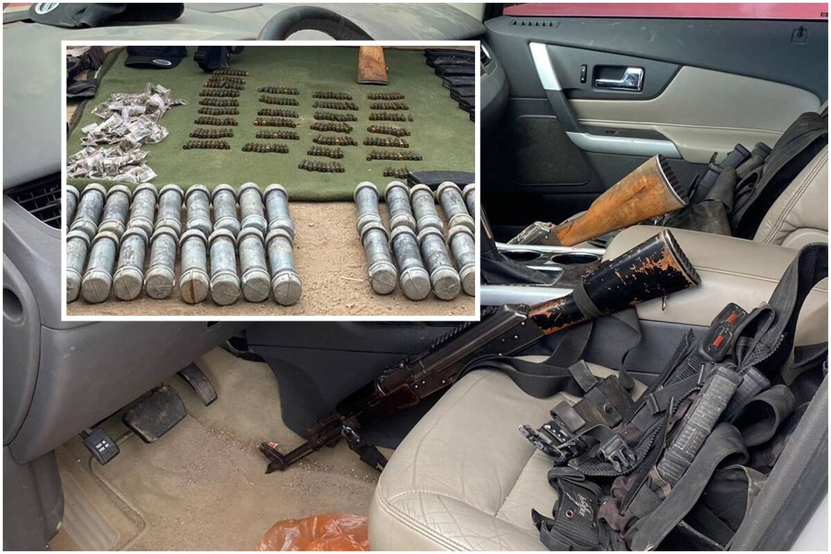 Logran asegurar explosivos, armas y “mariguana” en Trincheras, Sonora