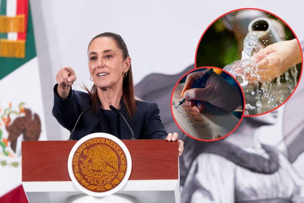 Claudia Sheinbaum anuncia que revelará nombres de políticos y empresas por acaparamiento de agua y concesiones irregulares