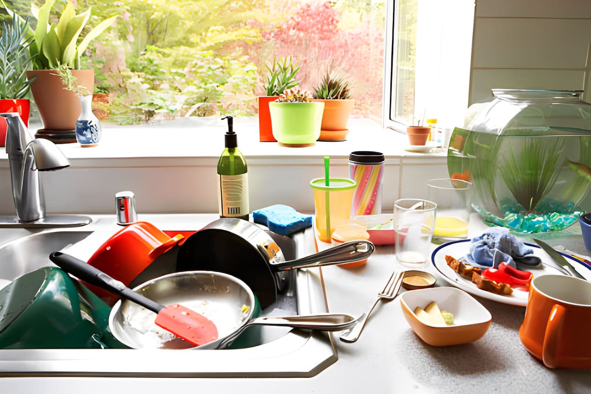 El significado de tener una cocina sucia, según la psicología