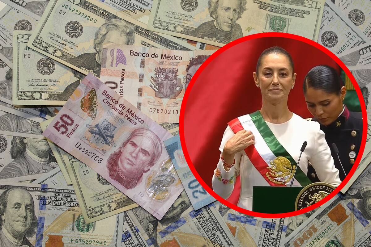 ¿Cómo está el dólar en Banco Azteca en el primer día de Claudia Sheinbaum como presidenta?