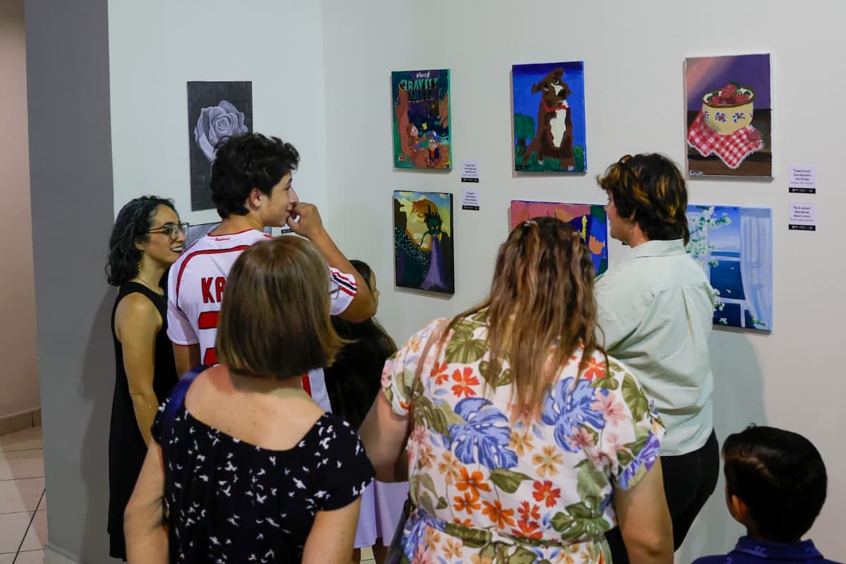 Más de 160 obras reflejan el talento formado en los talleres de arte del CEART Mexicali