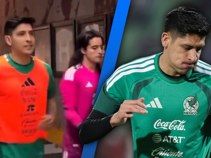Edson Álvarez también se enojó con la afición mexicana tras el partido contra Uruguay