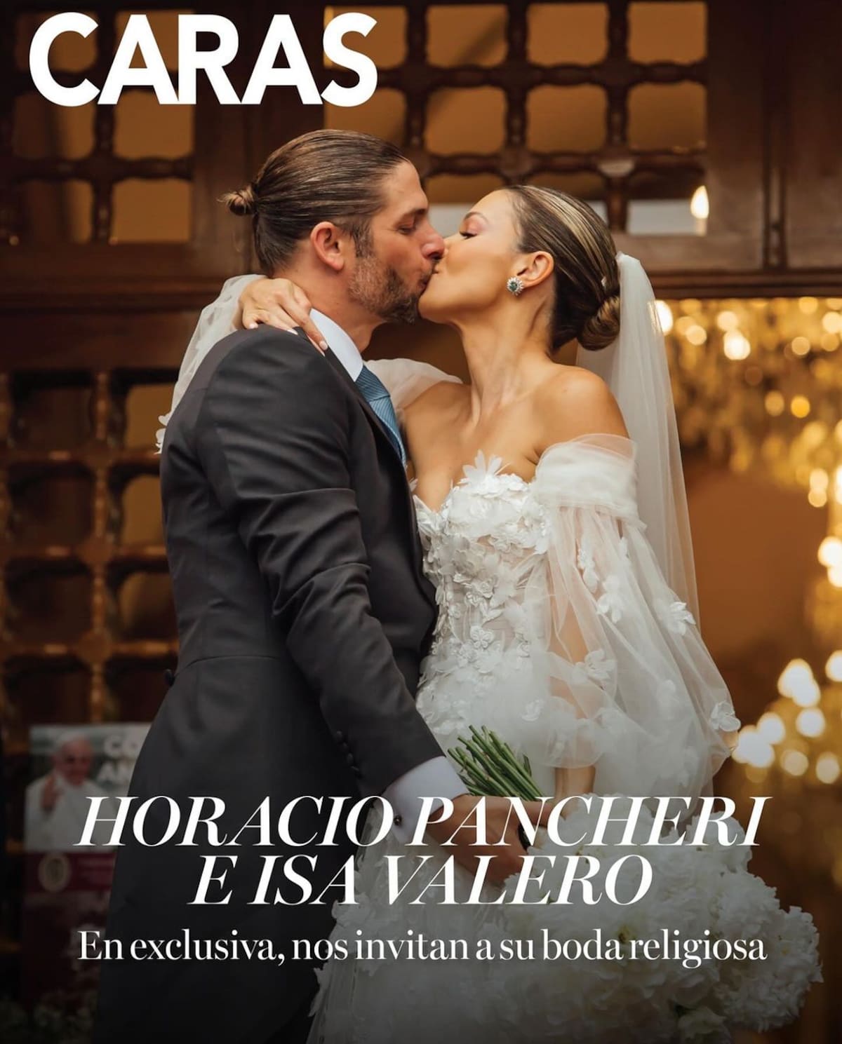 Horacio e Isa dieron el sí en el altar.