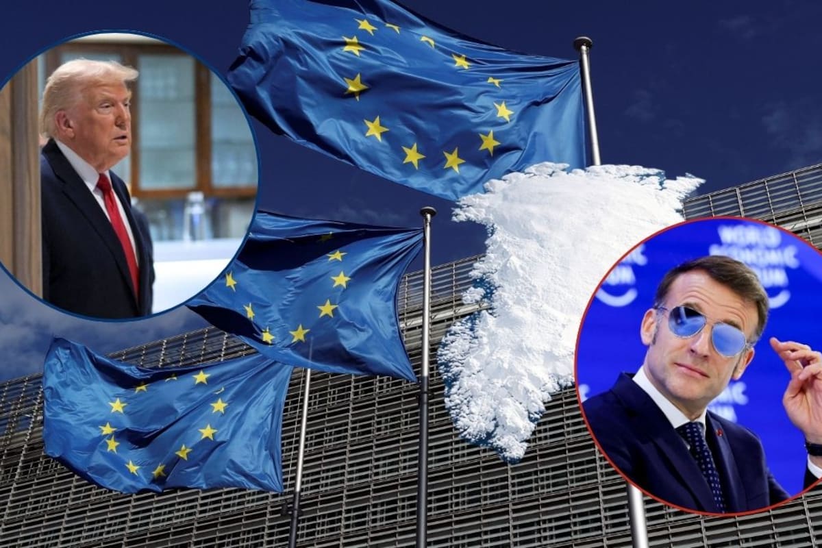Macron celebra que Trump retire amenazas sobre Groenlandia y aranceles, pero advierte que la Unión Europea seguirá “extremadamente vigilante”