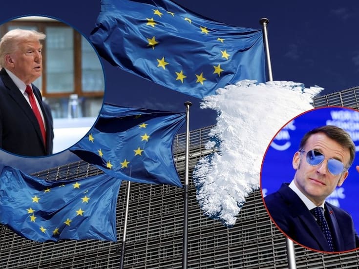 Macron celebra que Trump retire amenazas sobre Groenlandia y aranceles, pero advierte que la Unión Europea seguirá “extremadamente vigilante”