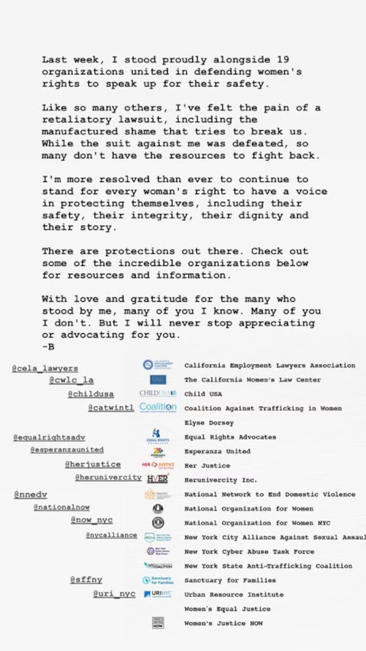 Blake Lively celebró fallo a su favor con un contundente mensaje. | Captura de pantalla: IG @blakelively