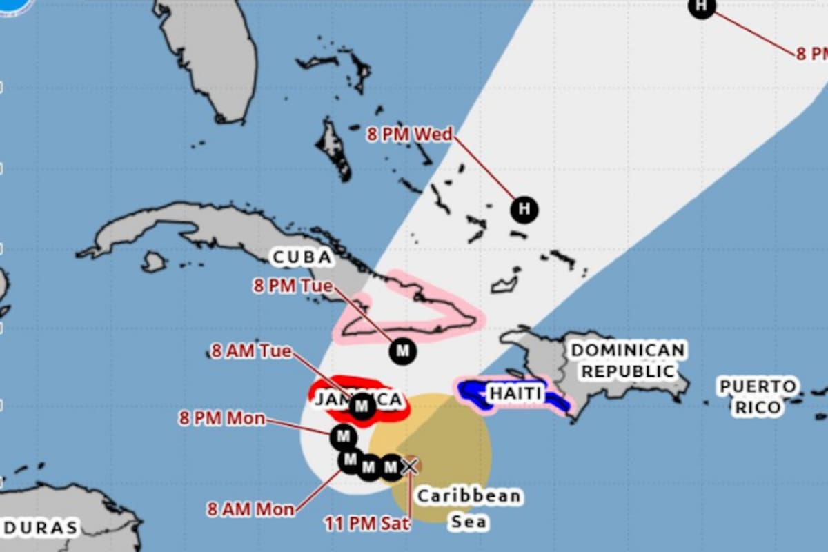 Huracán Melissa se intensifica a categoría 3 y amenaza con inundaciones catastróficas en el Caribe
