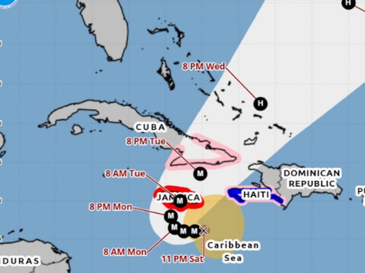 Huracán Melissa se intensifica a categoría 3 y amenaza con inundaciones catastróficas en el Caribe